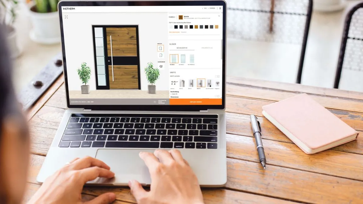 Inotherm Haustür-Konfigurator für Kunden in Düren