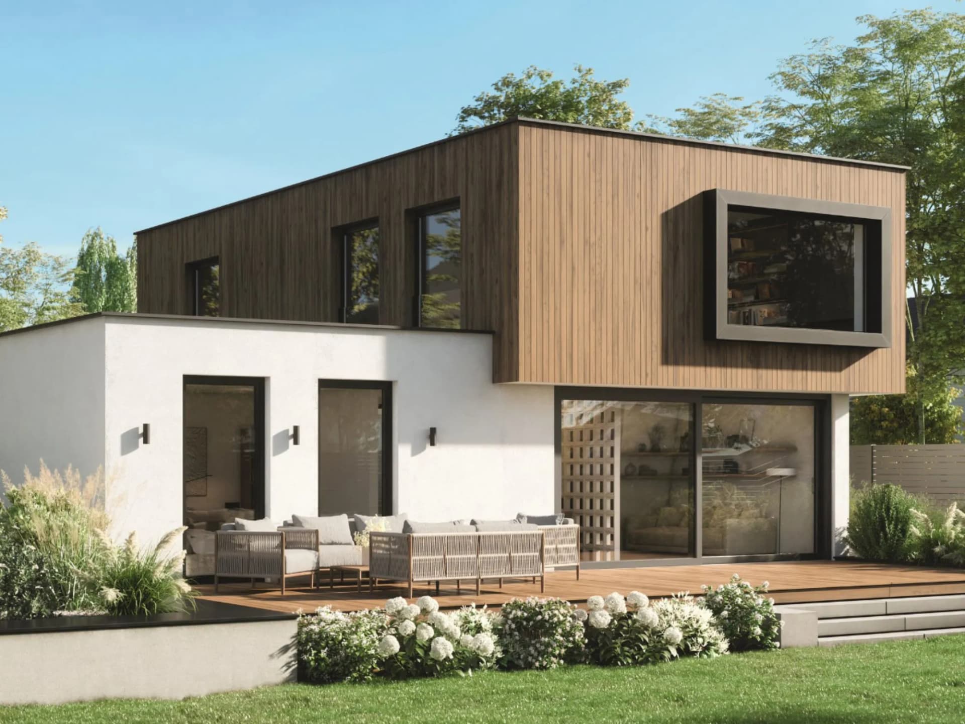 Inotherm Aluminium-Haustür und Schüco Fenster von Meylen — nach Maß gefertigt und deutschlandweit geliefert