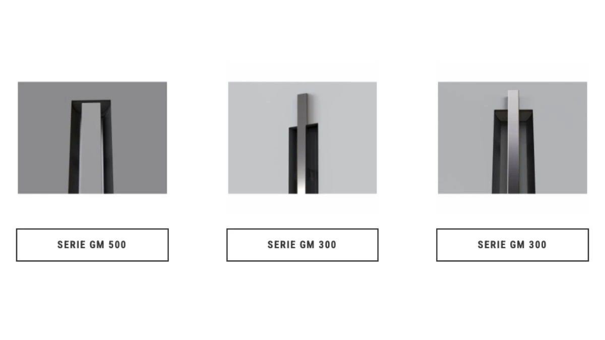 Griffvarianten für Inotherm Haustüren – Stange, Bügel, bündig