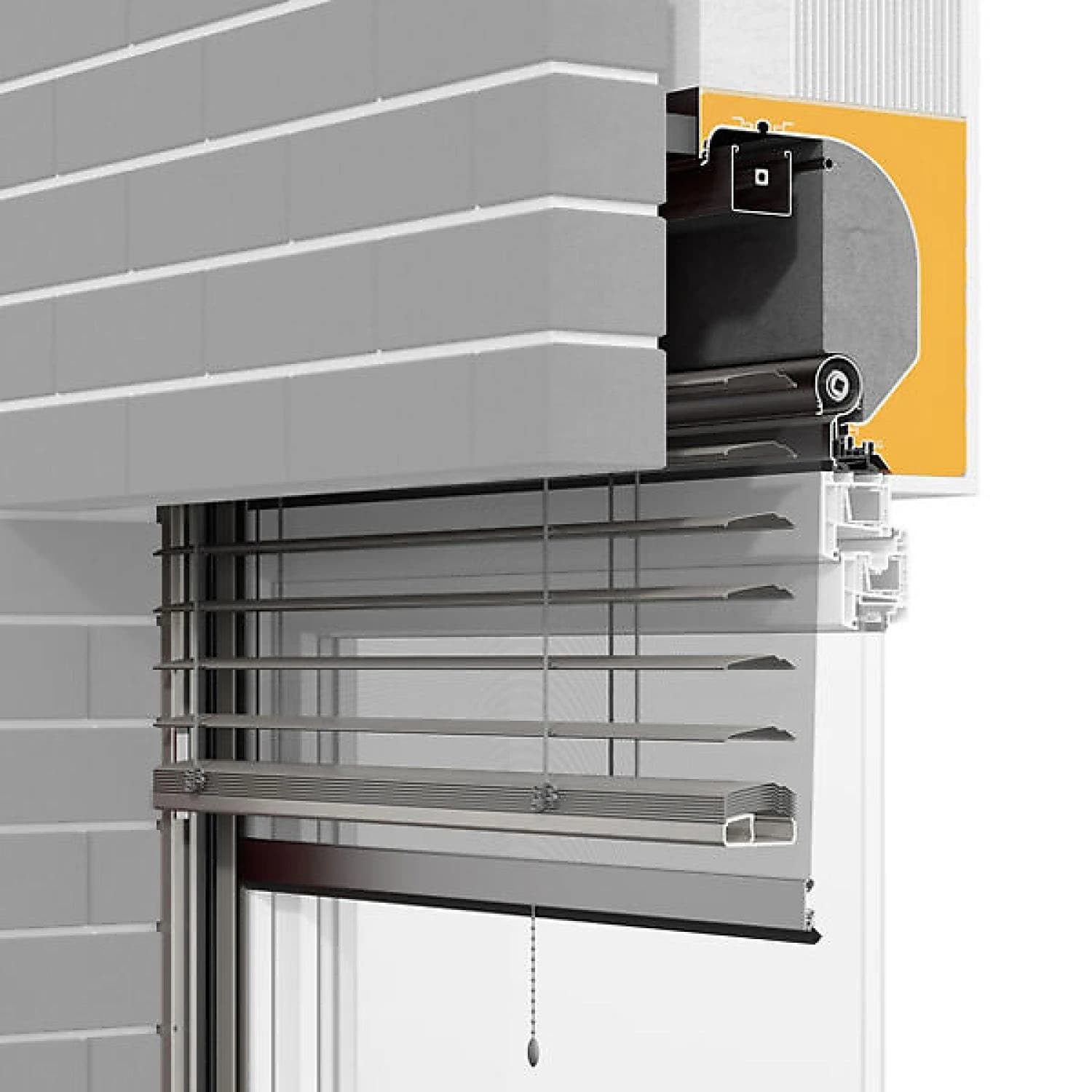 ROMA Aufsatzraffstoren – integrierte Lösung mit sehr dezenter Ansicht